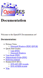 Mobile Screenshot of docs.openafs.org