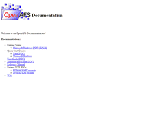 Tablet Screenshot of docs.openafs.org